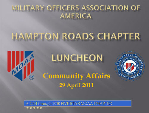 Click Here for a Preview of the Community Affairs presentation